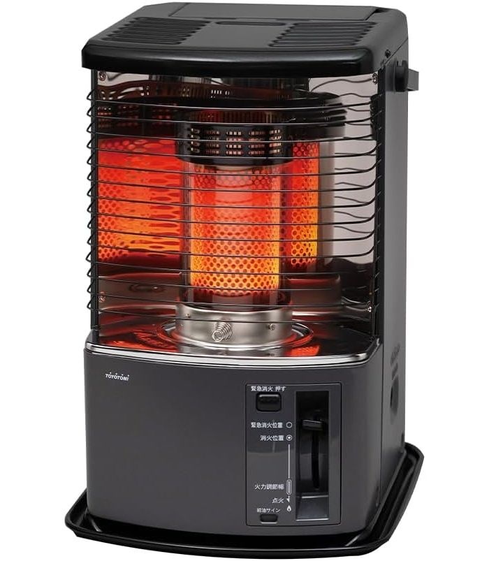 토요토미 [해외] 토요토미 RS-H29 반사식 캠핑용 등유 스토브 그레이 석유난로