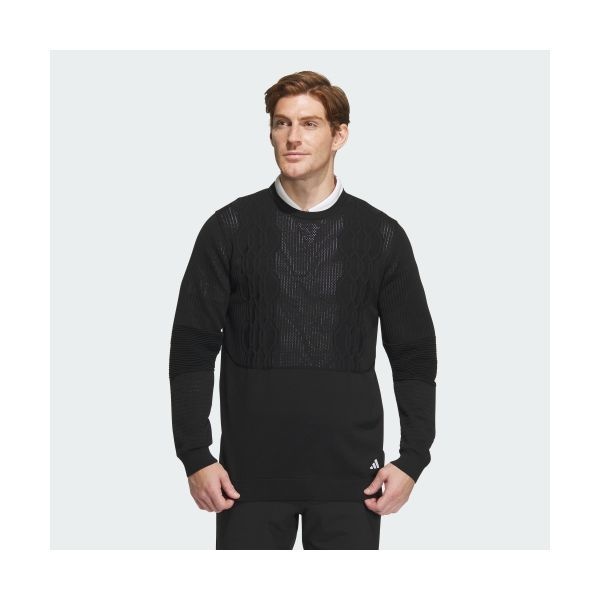 ADIDAS GOLF &lt;매장정품&gt; ADIDAS 아디다스 GOLF 프라임니트 그라데이션 패턴 크루넥 긴팔 풀오버 IN6654 682876