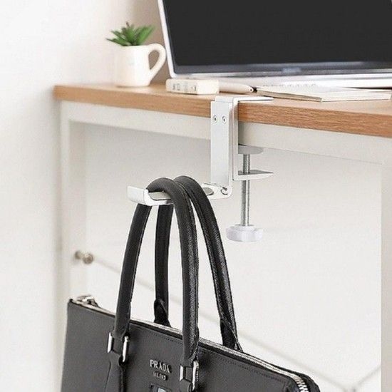 상품상세참조 헤드셋 거치대 책상 걸이 폴딩 이어폰 마운트 간편설치행거 헤드폰행거 헤드폰후크