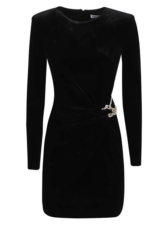 셀프포트레이트 25FW 셀프 포트레이트 숏 원피스 AW25 128S BLACK