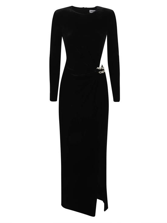 셀프포트레이트 25FW 셀프 포트레이트 숏 원피스 AW25 128M BLACK