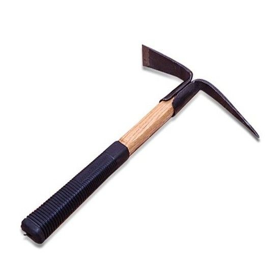 가벼운 정원 호미 소형 괭이 땅파기 용기 보관 간편 잡초제거 잡초관리 원예도구 농사용