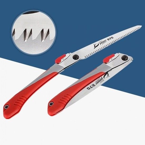 나무톱 전정 톱 조경 목공용 이지접 HS905 쇠톱접이가지치기톱 나무자르기톱날