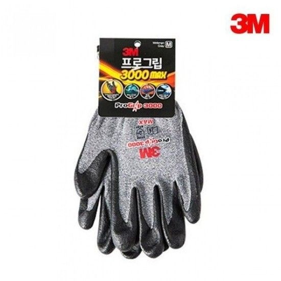 3M 안전장갑 반코팅 작업용 목장갑 프로그립 3000 프로그립3000 코팅장갑 프로그립장갑