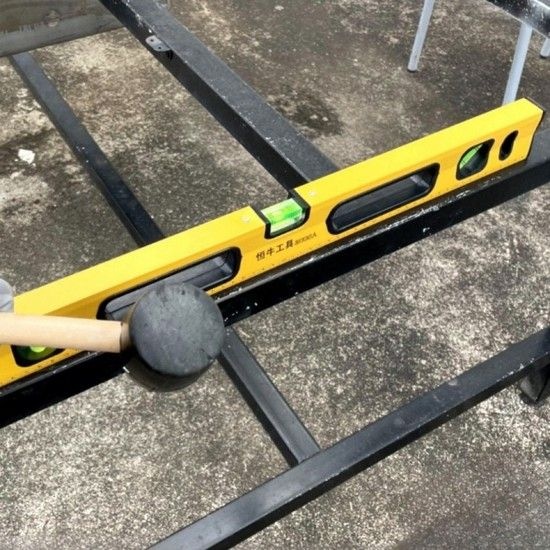 알루미늄 자석 수평자 60cm 수평기 물수평 수평자 자석수평자 물수평자 물수평기