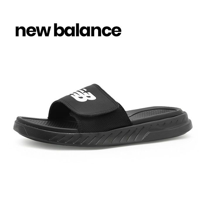 NEW BALANCE 뉴발란스 [리퍼브] 뉴발란스 쿠셔닝 슬라이드 슬리퍼 블랙 (SD1501BK3) (250) 251022NBF12
