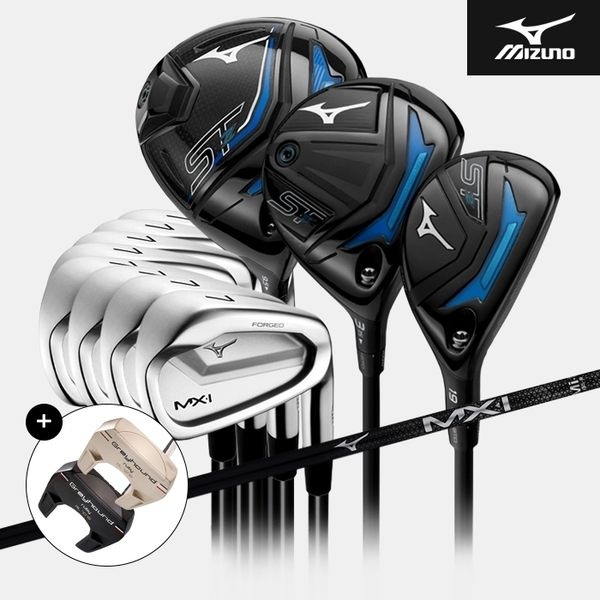 미즈노 [퍼터증정]미즈노 ST-Z 230 MX-I 포지드 카본 남성 풀세트[11PC/8i/5번~SW][MX Mi-1]