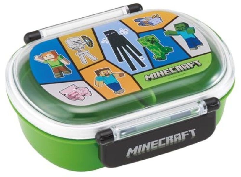 [해외] 스케이터 YZW3AG-A 마인크래프트 익스플로러 도시락