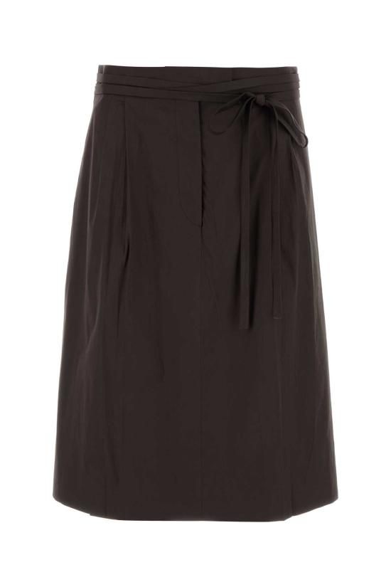 프라다 25FW 프라다 미디 원피스 P176WGSOOO12VC F0192 BROWN