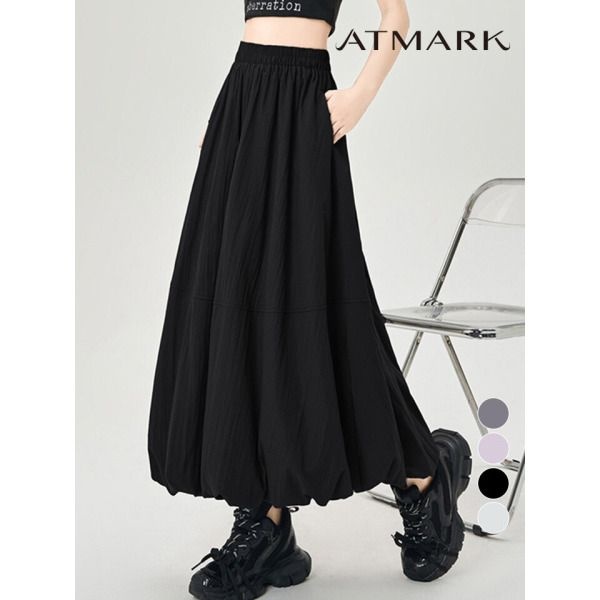 [앳마크(ATMARK)] [앳마크]ATMARK 벌룬밴딩A라인스커트_AA56SK020G