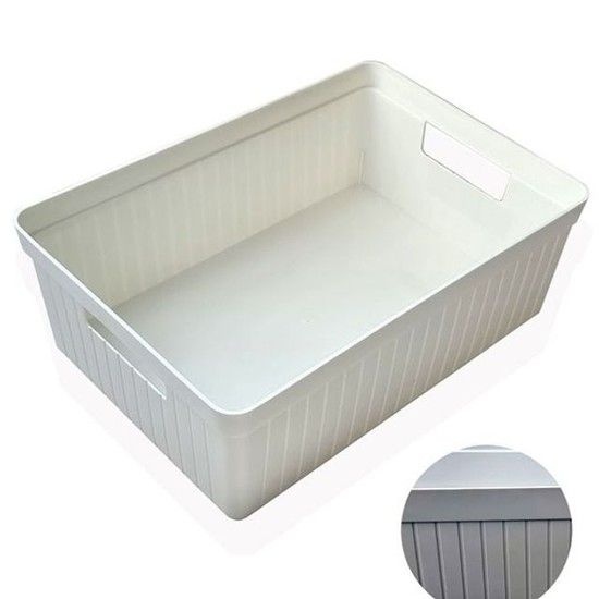 4호바구니 랜덤컬러수납 28.1x20x10cm 다용도정리함 랜덤색상 랜덤컬러수납 서류바구니