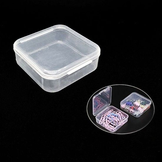 상품상세참조 투명 소품 정리함 플라스틱 수납 박스 작은 물건 정리 케이스 투명정리함