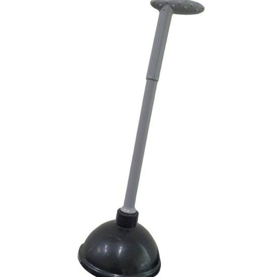 변기 청소용 압축기 싱크대 막힘 제거 도구 14.5X45cm 원룸 필수품 변기뚫기 하수구뚫는기계