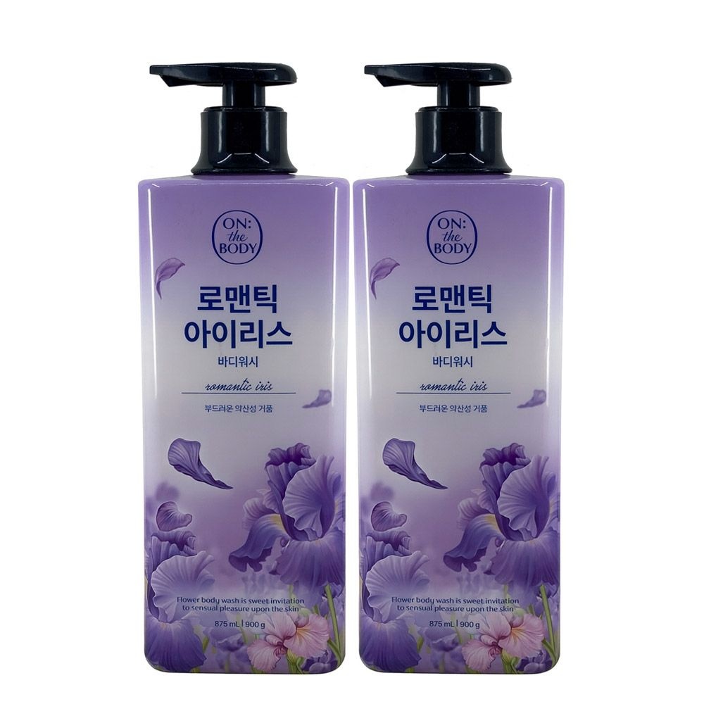 온더바디 로맨틱 아이리스 바디워시 900g 2개