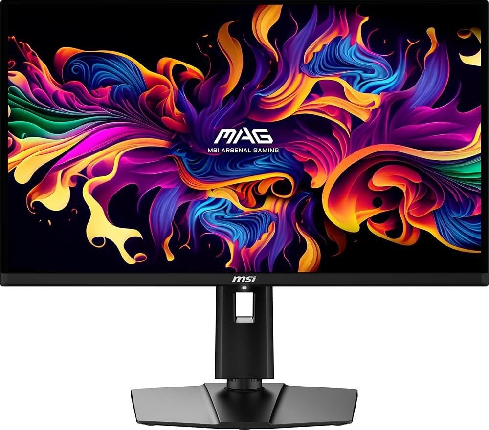 MSI [해외] MSI MAG 271QPX QD-OLED E2 27인치 2K 게이밍 모니터, 2560 x 1440 QHD, 0.03ms 응답 시간, 240Hz, 트루 블랙 HDR 400, HDMI, DP 포트, 기