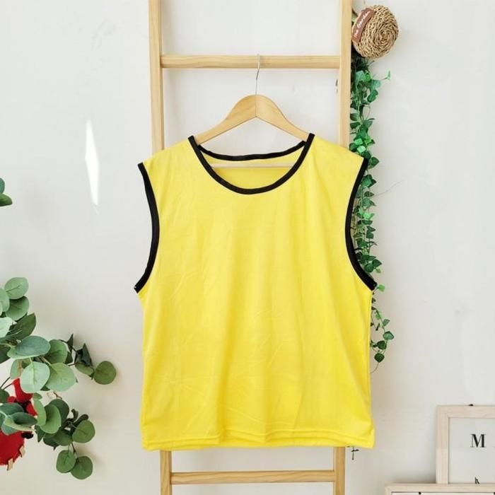 [오노마] ONM 스포츠 팀 구별 조끼 옐로우 단체복 팀조끼 축구