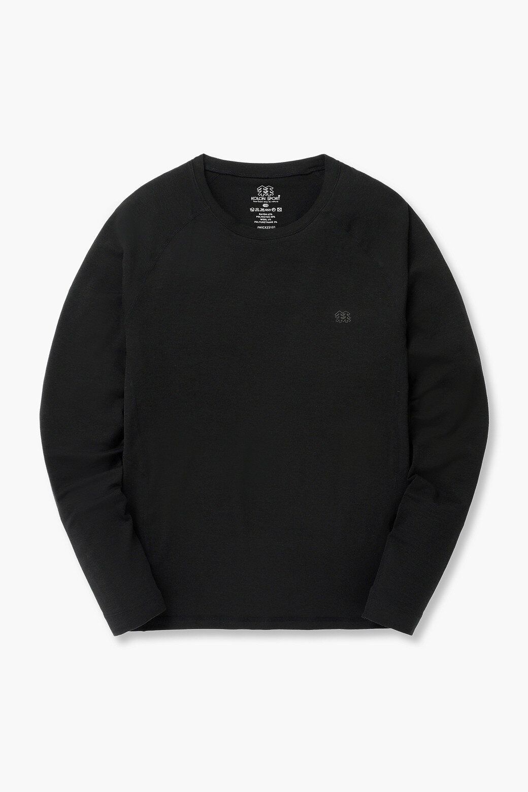 {매장정품} 코오롱스포츠 KORON SPORT 남성 아웃라스트 베이스레이어 상의 JWICX23101BLK_DJ 925341