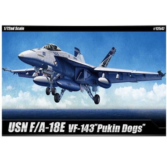 아카데미과학 3 1/72 미해군 F/A-18E VFA-143 푸킨독스 12547