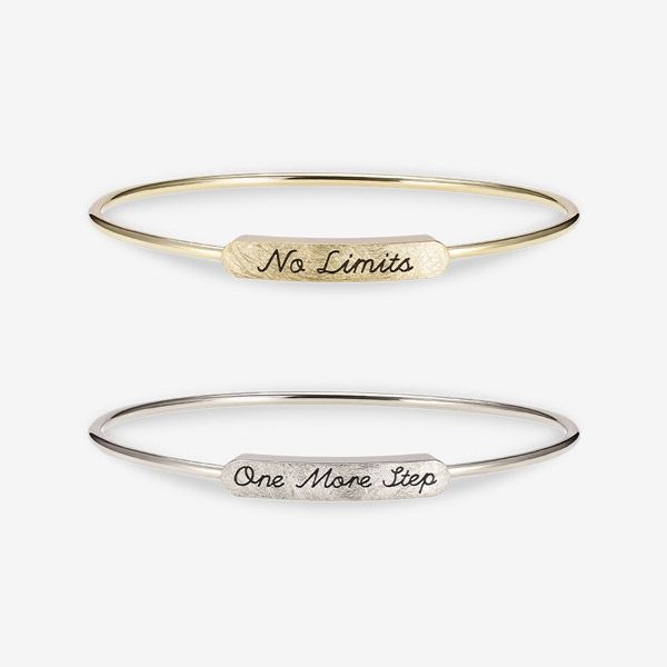 [㈜보석같은사람들]도로시 14k 18k 노리밋 이니셜 뱅글 팔찌(2type)