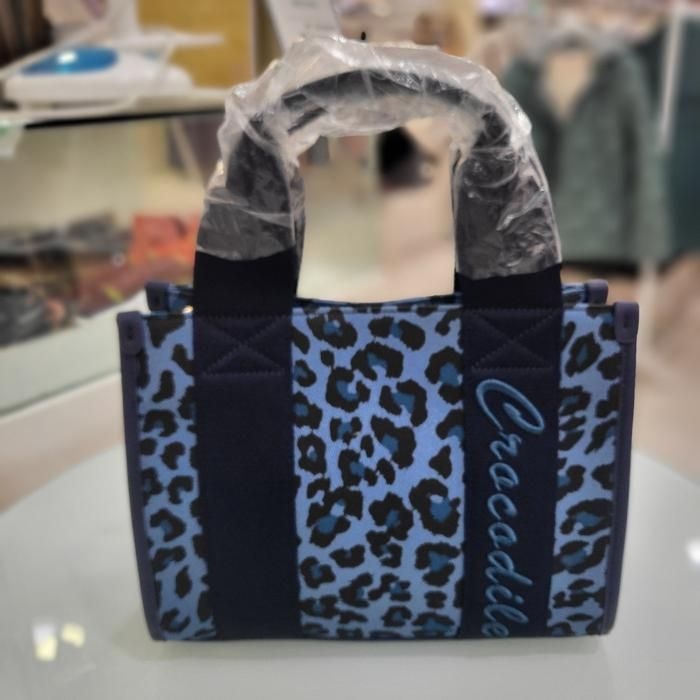 패션그룹 형지 (주) [크로커다일레이디]호피 토트백 CLEWB1102-,터키블루 (TL)