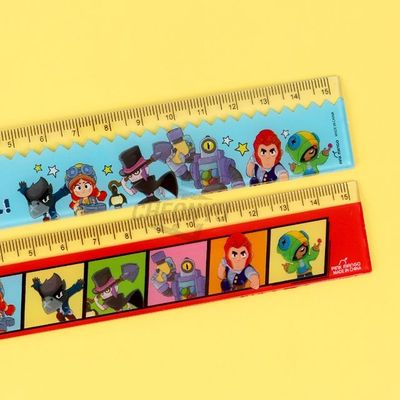 ブロールスターズ15cm透明者キャラクター文具事務用品