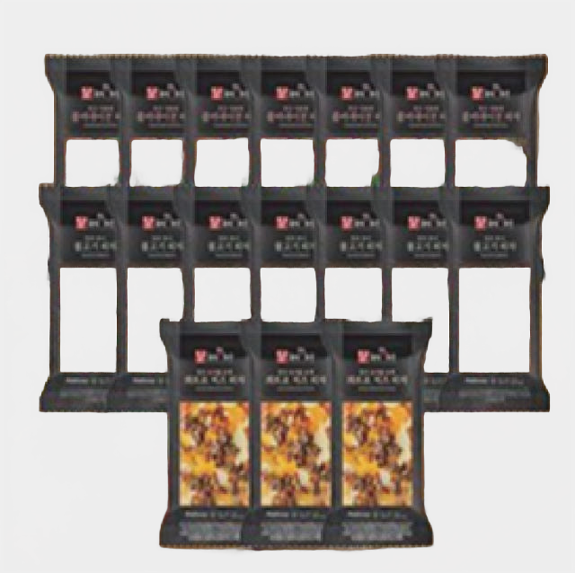 최현석 횡성축협 한우 사각피자 17팩 (콤비네이션 7팩 허니불고기 7팩 콰트로치즈 3팩)