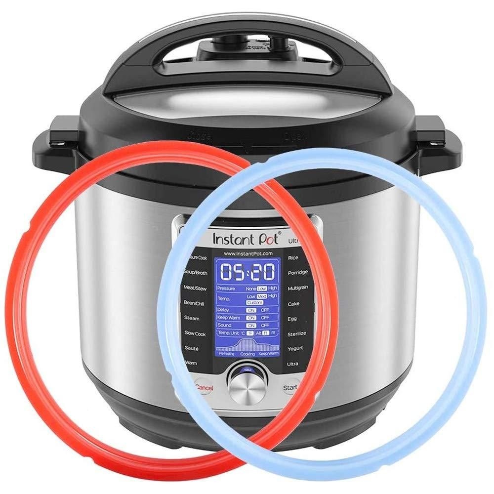 [해외] Instant Pot 7.6L8쿼트용 실리콘 밀봉 링, Instant Pot 7.6L8쿼트 듀오, 럭스 8쿼트, 듀오 플러스, 울트라, 비바, RIO, 프로, 세