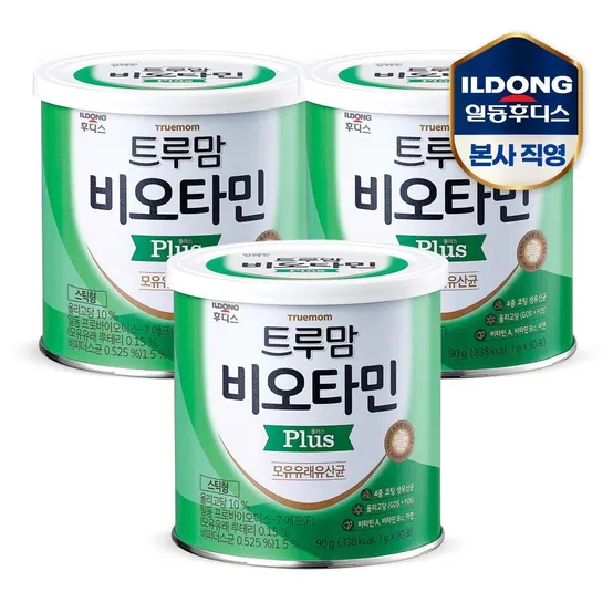  트루맘 비오타민 플러스 90g 3캔