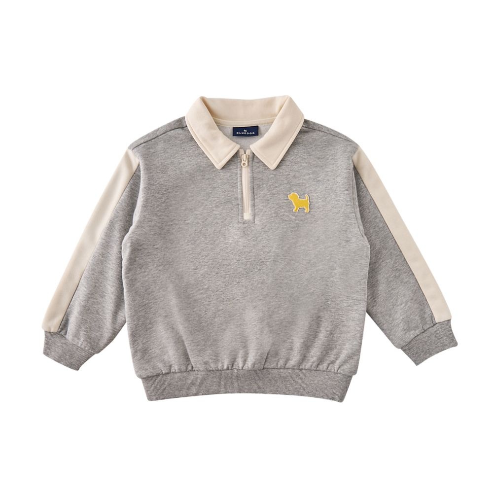 [롯데백화점] 블루독 (블루독/최저가제안) 여아 오픈카라T / 남아 반집업 맨투맨/오늘판매종료 LE1220250812