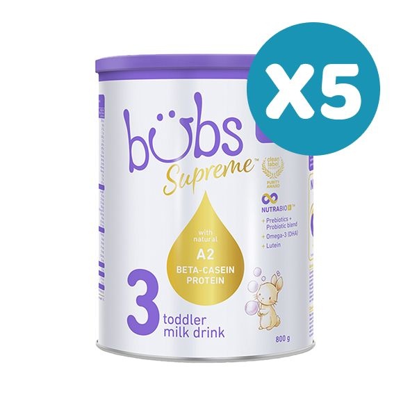 호주 법스 BUBS A2 슈프림 분유 3단계 800g x5개