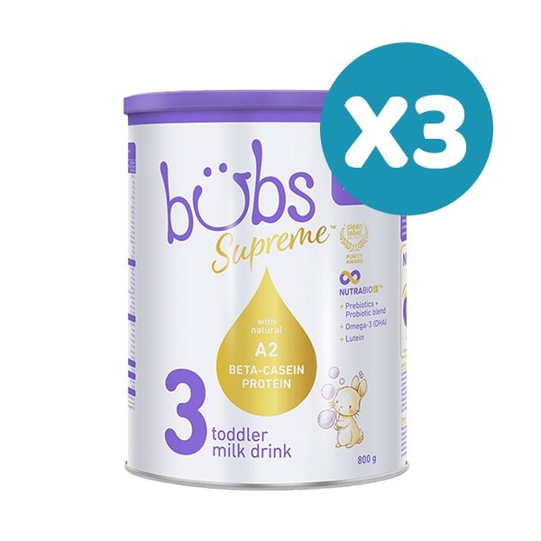 호주 법스 BUBS A2 슈프림 분유 3단계 800g x3개