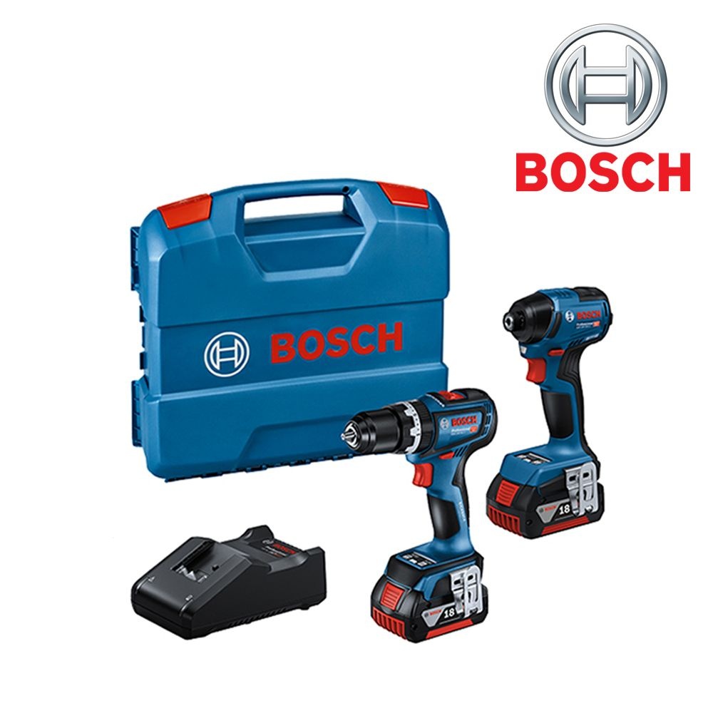 보쉬 보쉬 18V 5.0Ah 브러쉬리스 임팩 콤보 키트 GDR 18V-220 C+GSB 18V-90 C 06019L60B3