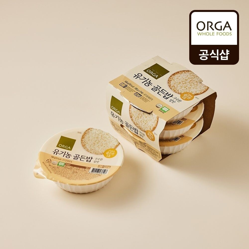 [[올가]] 유기농 골든밥 (180gX3입)