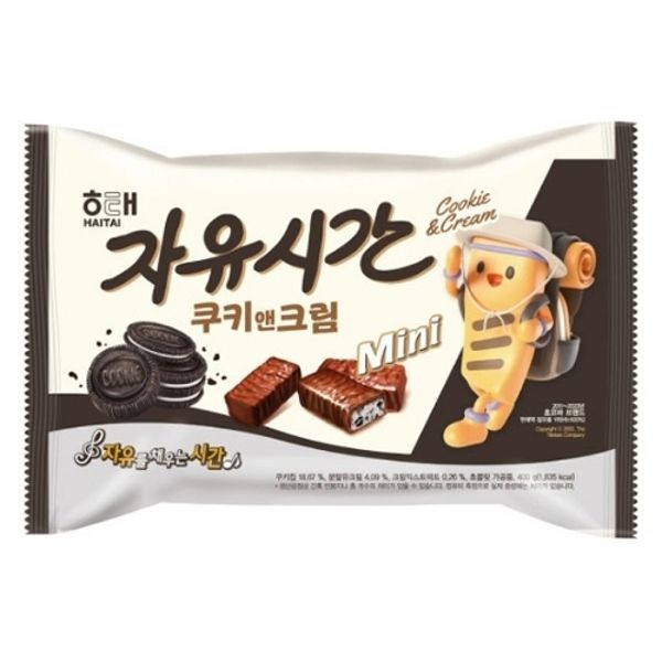 해태 자유시간 미니 쿠키앤크림 400g