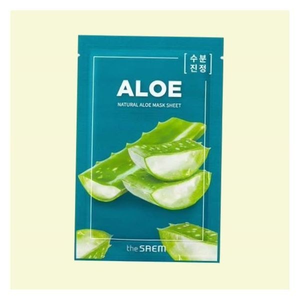 더샘 더샘 내추럴 마스크팩 1매 (알로에/레몬/녹차/허니/석류 5종 택 1)