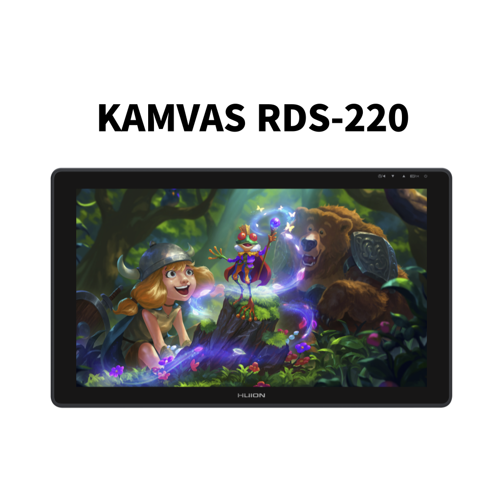 휴이온 Kamvas RDS-220 액정타블렛 드로잉패드 국내정품