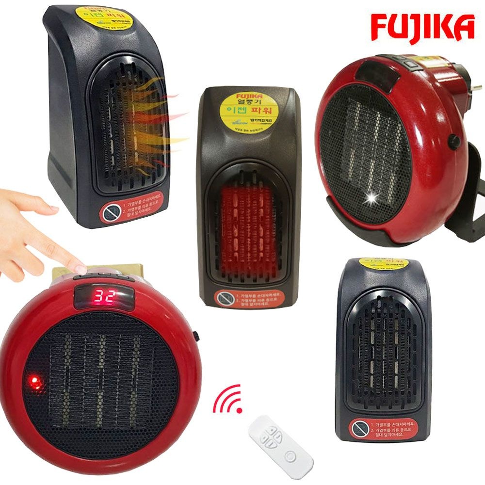 후지카 Fujika 플러그온풍기 벽면히터 가정용온풍기/휴대용온풍기 미니온풍기 소형난로 열풍기 소형히터