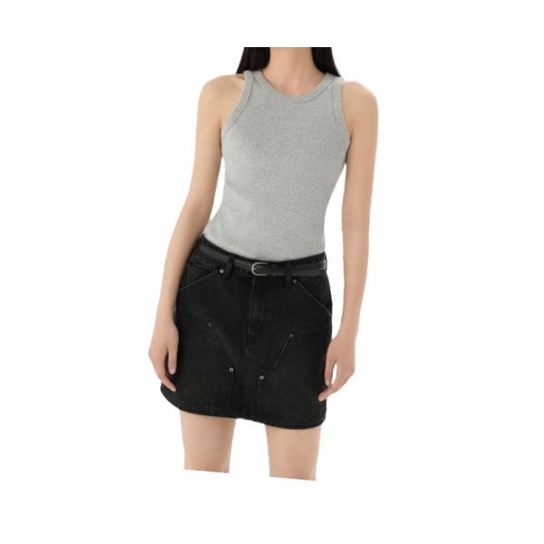 &lt;매장정품&gt; 무신사 스탠다드 MUSINSA STANDARD WOMAN 우먼즈 에센셜 탱크 탑 [미디엄 그레이] MWCTE302-MR 604893