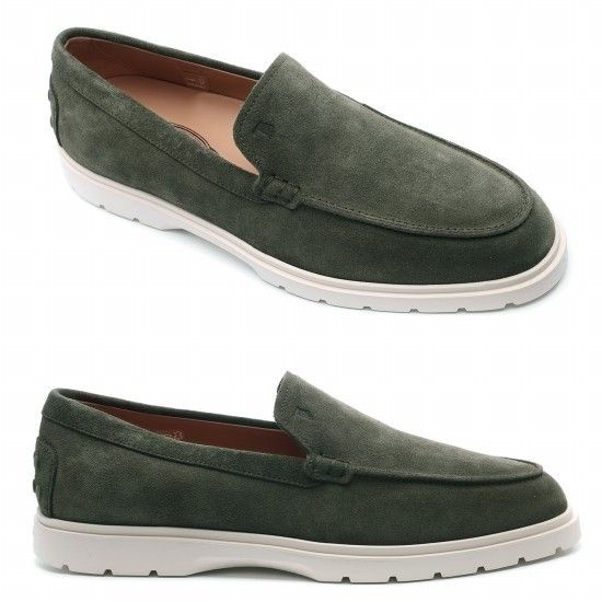 25FW 남성 스웨이드 슬립온 로퍼 (XXM59K00040 RE0 V813 25F)