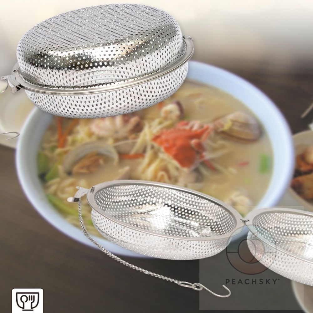 피치스카이OEM 피치스카이 육수내기 타공스텐통 멸치다시마스텐볼 스텐망 볼망