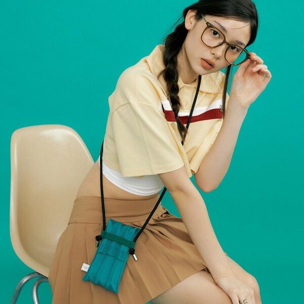 [플리츠마마] 나노백 그린