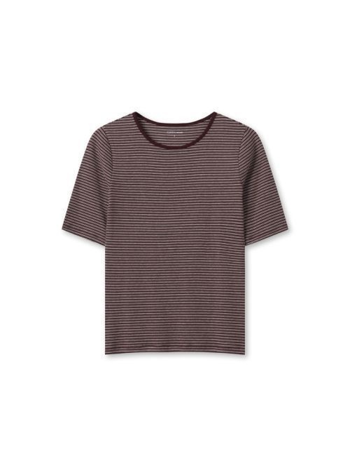 &lt;&lt;매장정품&gt;&gt; topten 여성) 소프트 립 크루넥 5부 티MSF3TS2007