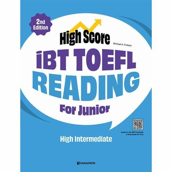 [월드북] High Score iBT TOEFL Reading For Junior High Intermediate (2nd Edition)