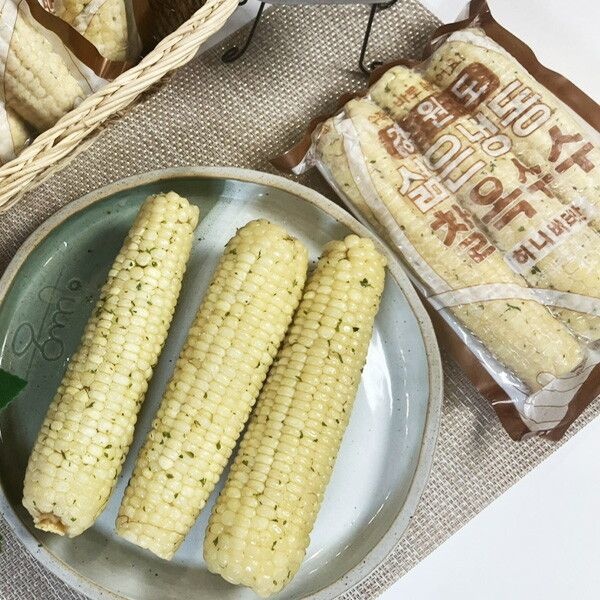 [푸드맛남] 강원도 (25년)햇 냉동 찰옥수수 허니버터맛 15개