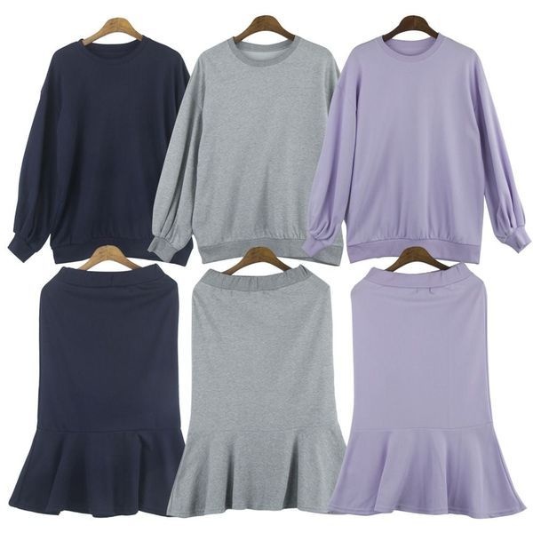 [하프클럽]모노무드 온나핏 (Sale) 제네코 스커트 트레이닝세트 DM-210201