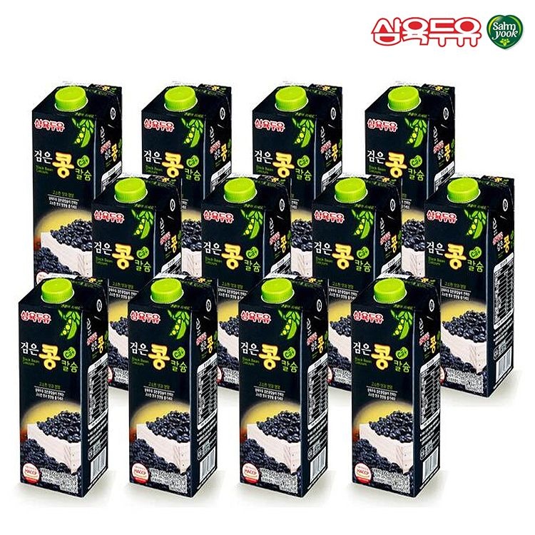 [오늘출발] 삼육두유 검은콩 칼슘 두유 950ml 12팩