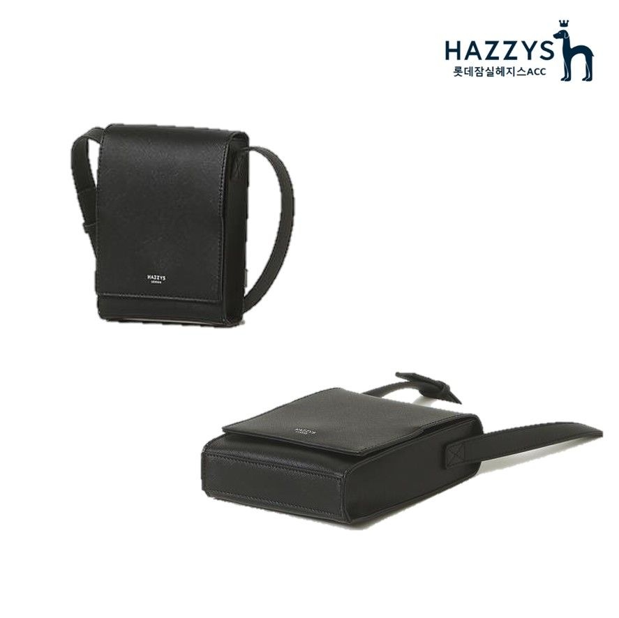 [롯데백화점] 헤지스 ACC [인기신상]HJWA3E890BK_블랙 가죽 미니 크로스백(남여공용) LE1208477305