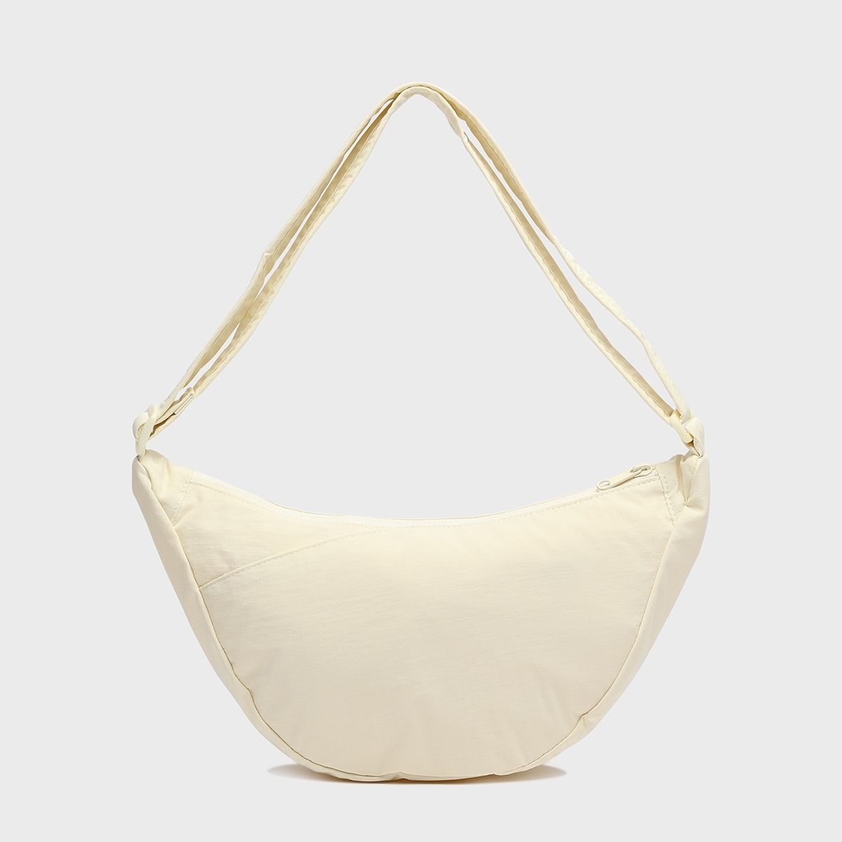 [롯데백화점] 클라우드 제로 하프 문 여성 숄더백 크레센트백 크로스백 가벼운 가방 CZFAF1BG801 아이보리 LE1219752304