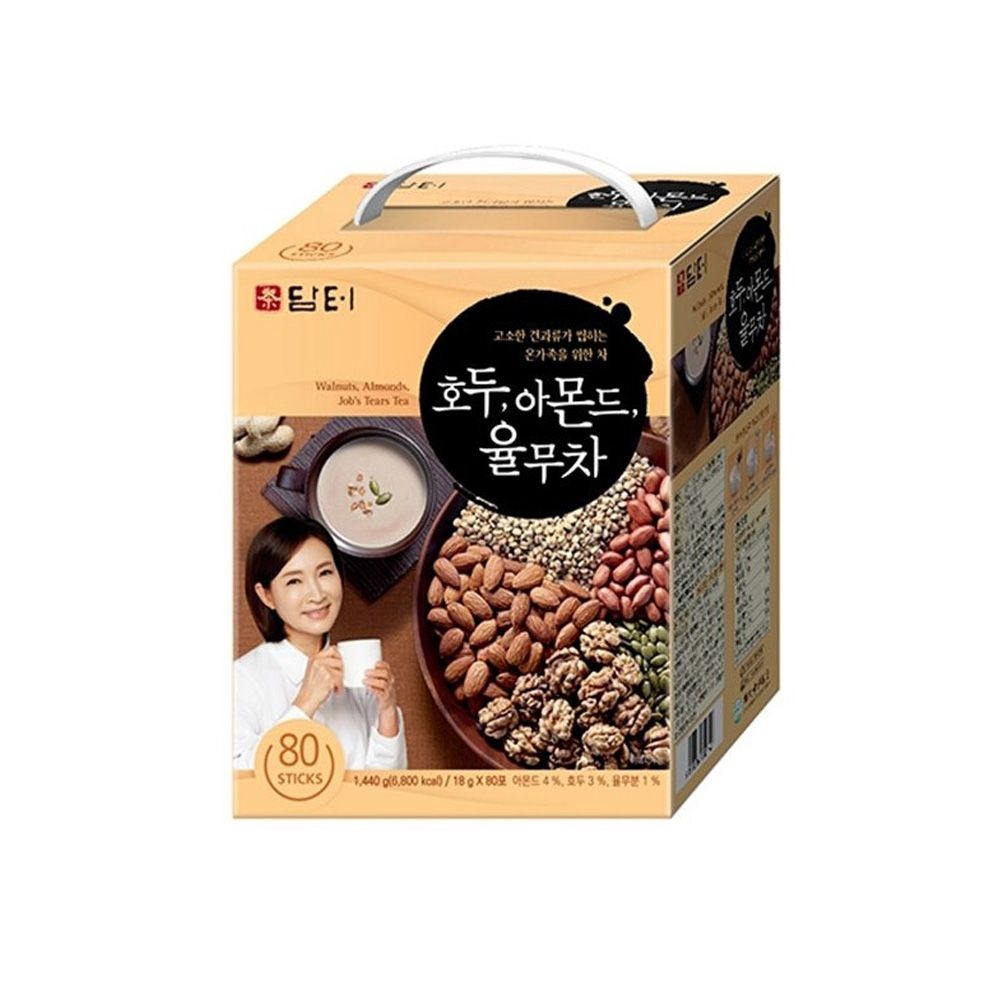 담터 호두아몬드율무차 80T