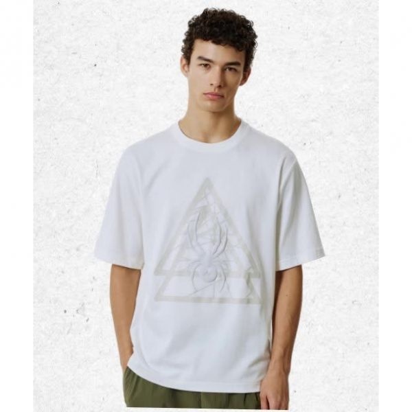 &lt;매장정품&gt; 스파이더 SPYDER 맨즈 로고 그래픽 반팔 티셔츠 SPJFCNRS302MOWH 1347983